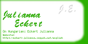 julianna eckert business card